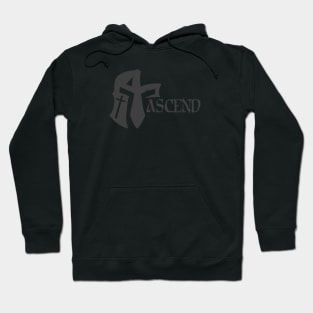 ASCEND Charcoal Grey with Cross Hoodie